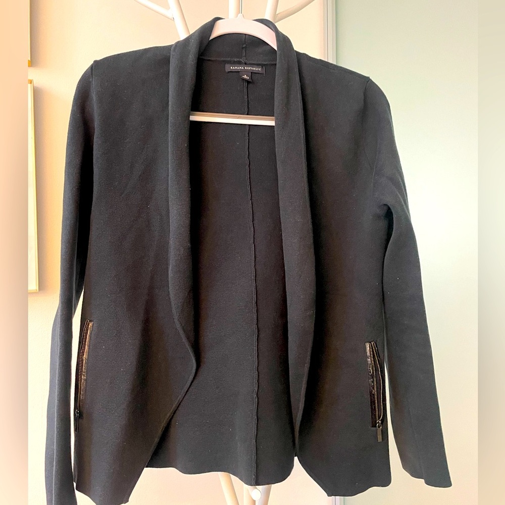 Banana Republic Sweater Blazer Jacket Size S